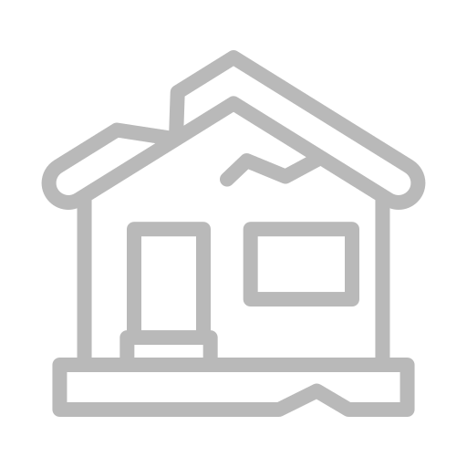 Ikon - riving av hus